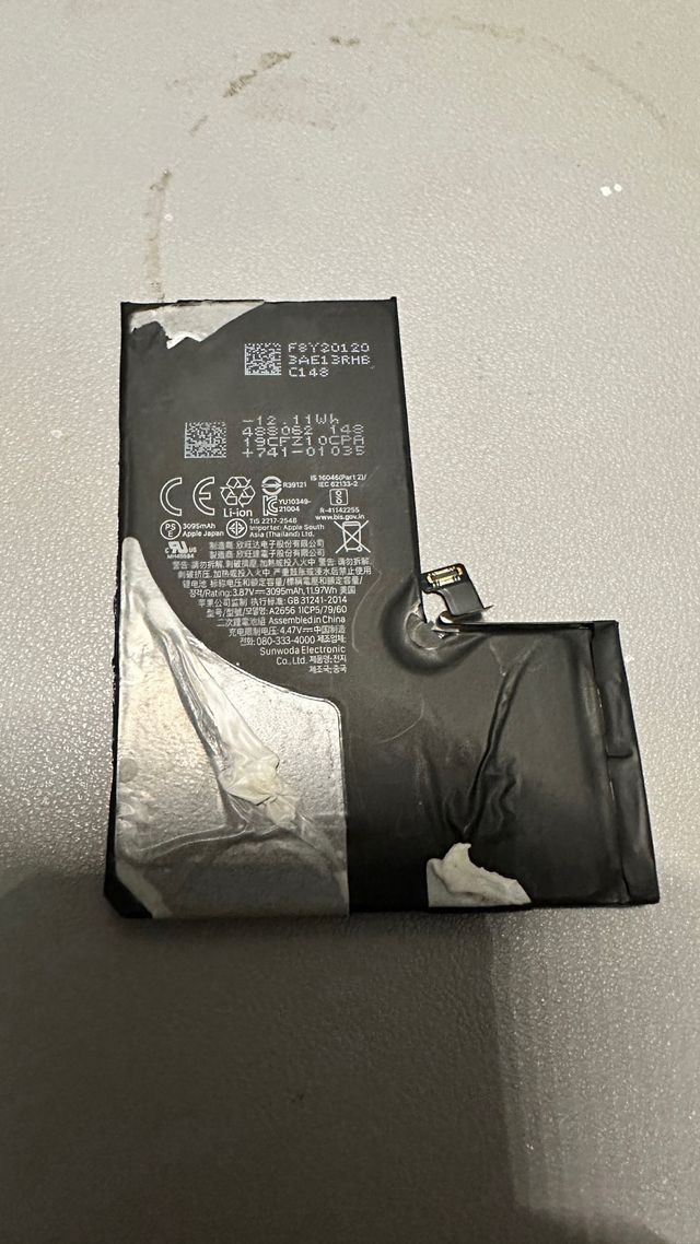 Batteria originale APPLE iPhone 13 Pro 85%