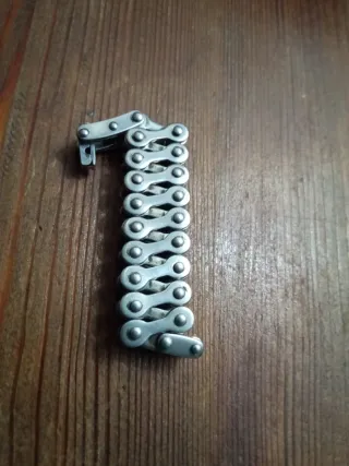 Pulsera estilo cadena de moto