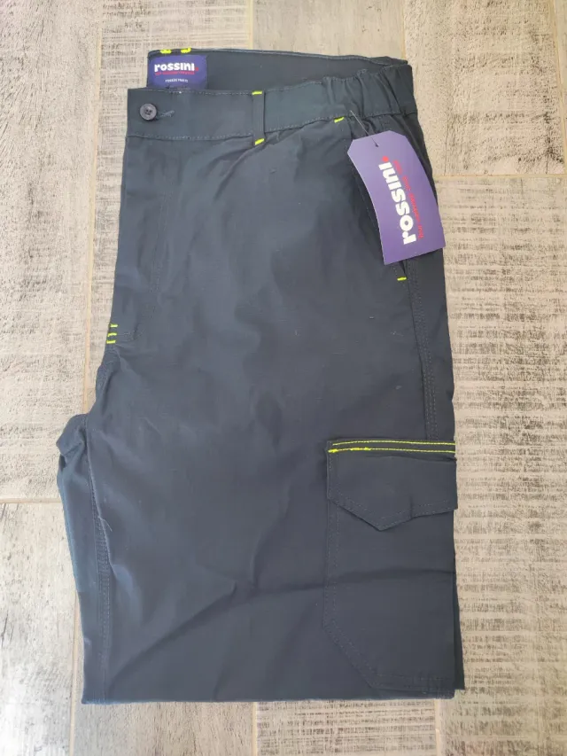 Pantaloni da lavoro Rossini neri