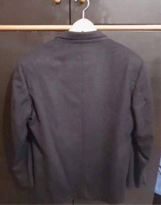 Blazer uomo lana taglia 44 nero