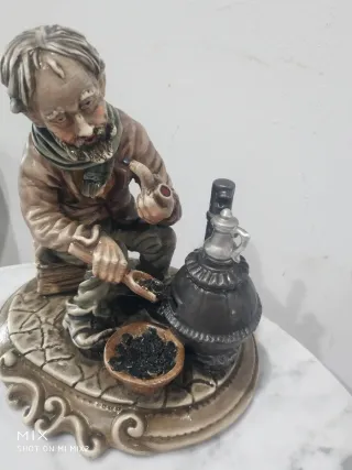 Figura cerámica AR.CE.MI. fogonero