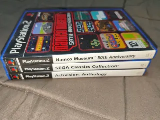 Pacchetto 3 giochi retrò per PS2: Sega, Namco, Activision