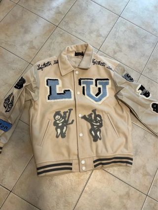 Giacca Louis Vuitton Beige e Blu