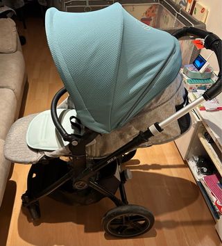 Carrito Bebé Jané Kawai capazo + silla paseo.