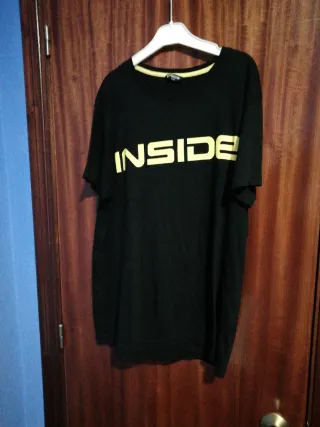 Camiseta Inside Talla M Negra