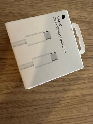 Cable Carga USB-C 240W Apple 2m

NUEVO/CERRADO