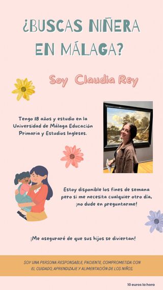 Niñera en Málaga