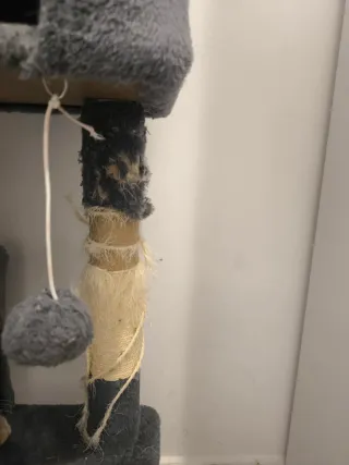 Rascador para gatos de tela