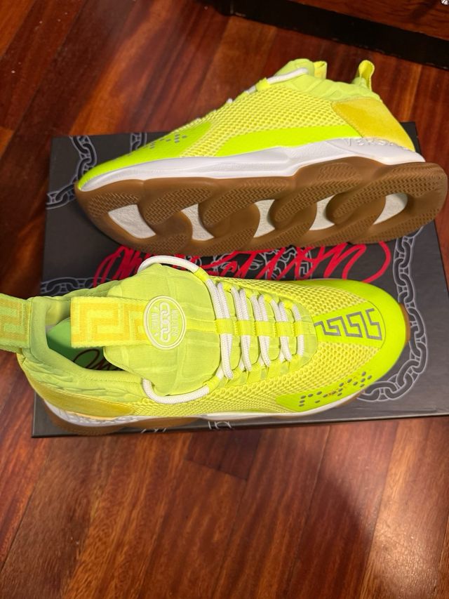 Zapatillas Versace Chain Reaction Neon