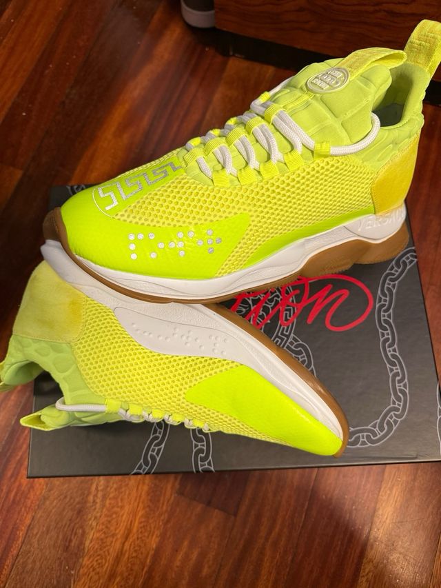 Zapatillas Versace Chain Reaction Neon
