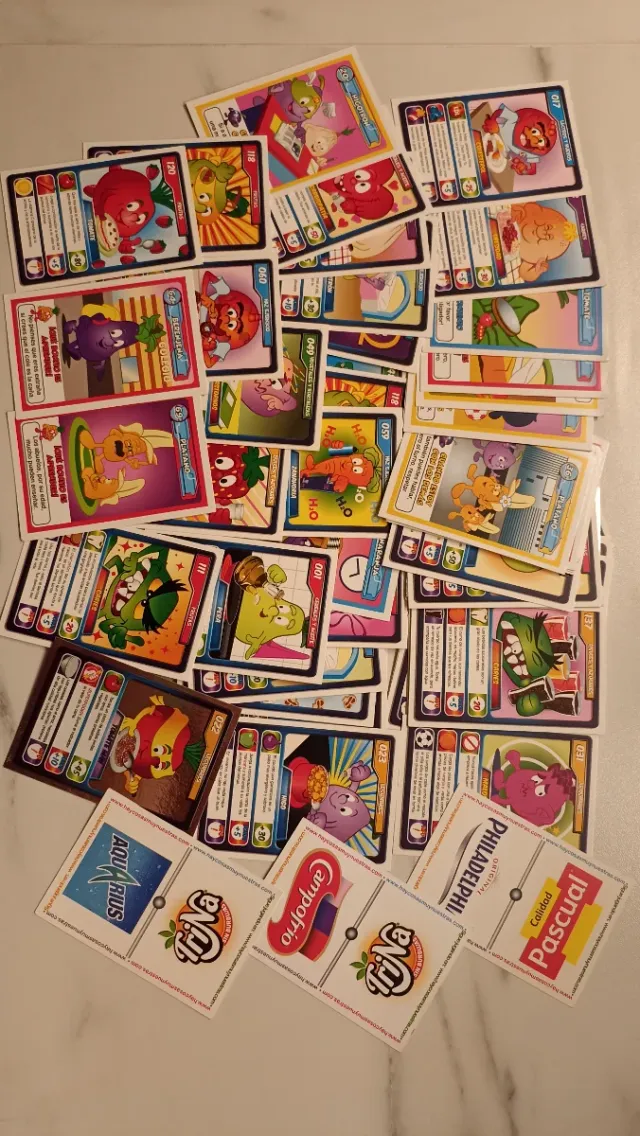 60 Cromos Fruittis