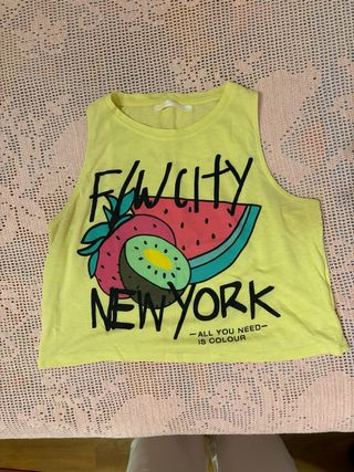 Camiseta corta