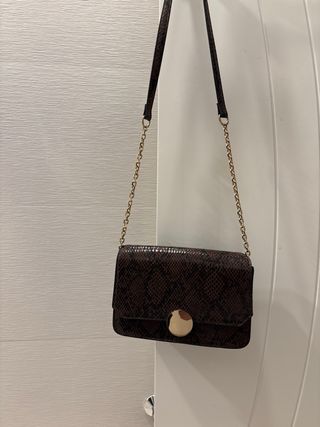 Bolso bandolera marrón 