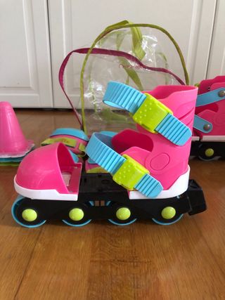 Patines para bebés ajustables con protecciones