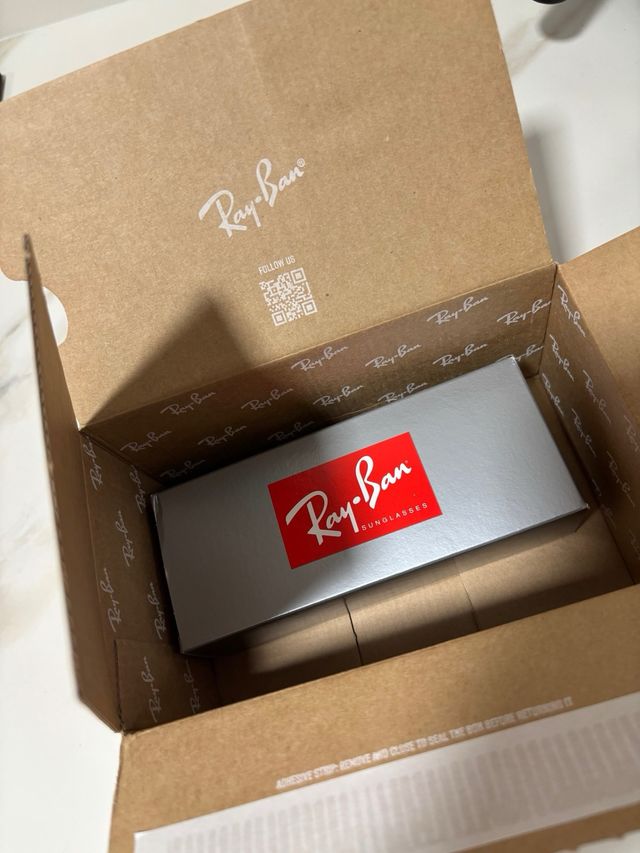 Gafas Ray-Ban Doradas y Verdes