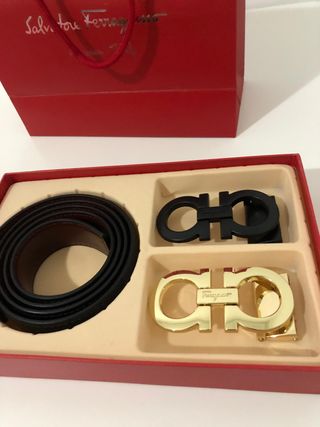  Set di cinture reversibili Ferragamo Ganini