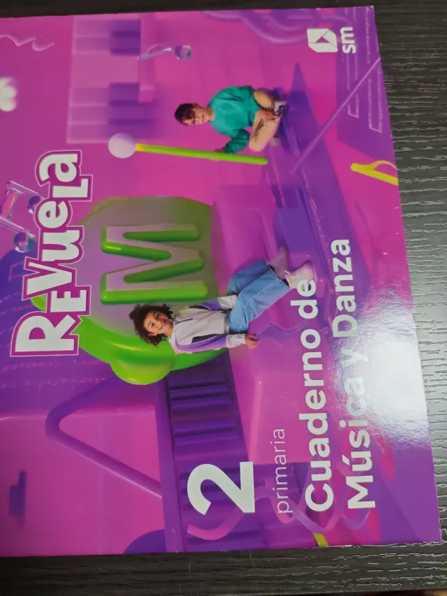 Cuaderno de Música y Danza. 2 Primaria. Revuela