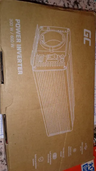 Inversor Green Cell 300W 12V Coche o Camion