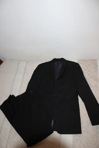 Traje COMPLETO de hombre negro
