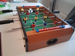 Futbolín de juguete para niños