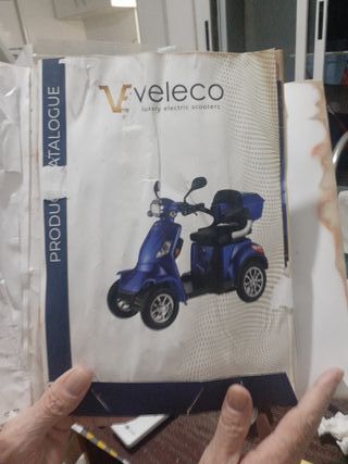 Moto eléctrica 3 ruedas para discapacidad
Batería 