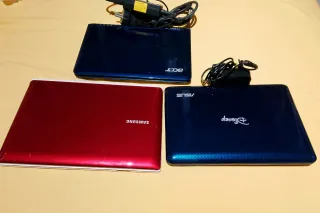 Lote 3 Mini Portátiles Acer, Asus, Samsung