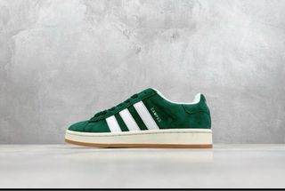 Zapatillas Adidas Campus Verdes y Blancas