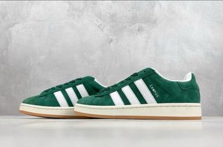 Zapatillas Adidas Campus Verdes y Blancas