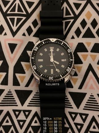 Reloj Seiko 7002-701A Diver Automático