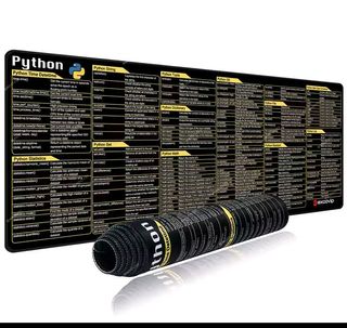 Tapete de Mousepad Python Excovip Preto