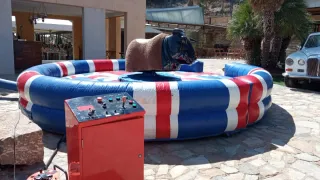  Alquiler Toro mecánico y barredora