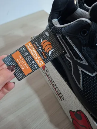 Scarpe antinfortunistiche U-Power nere