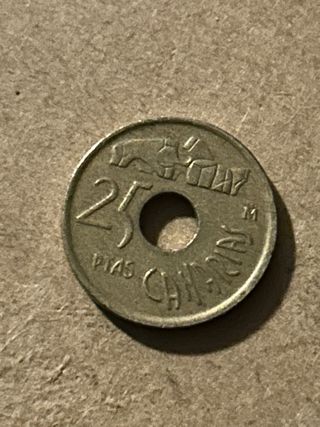 Moneda 25 Pesetas Canarias 1994