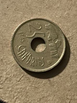 Moneda 25 Pesetas Canarias 1994
