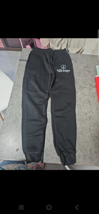 Chándal Volcom Negro Talla S