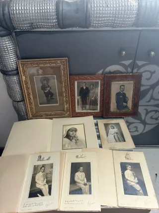 Grande lote de fotos antiguas