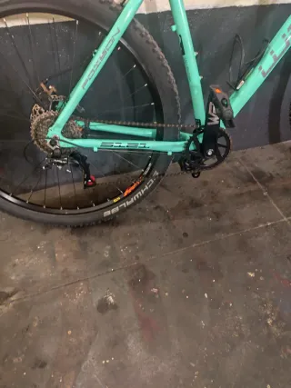Bicicleta de Montaña Color Turquesa