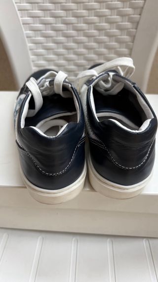 Scarpe bimbo blu con stella