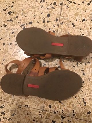 Sandalias planas Pikolinos Talla 38 Marrones N