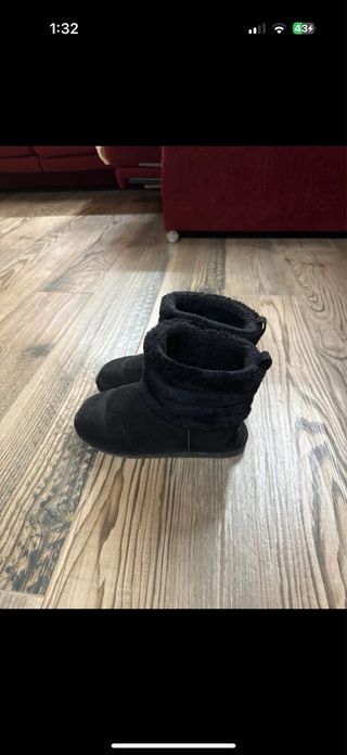 Botas de invierno negras con pelo