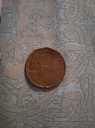 Moneda Australiana 1951 Canguro