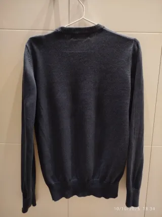 Jersey Pull&Bear Argyle Azul y Verde Talla S