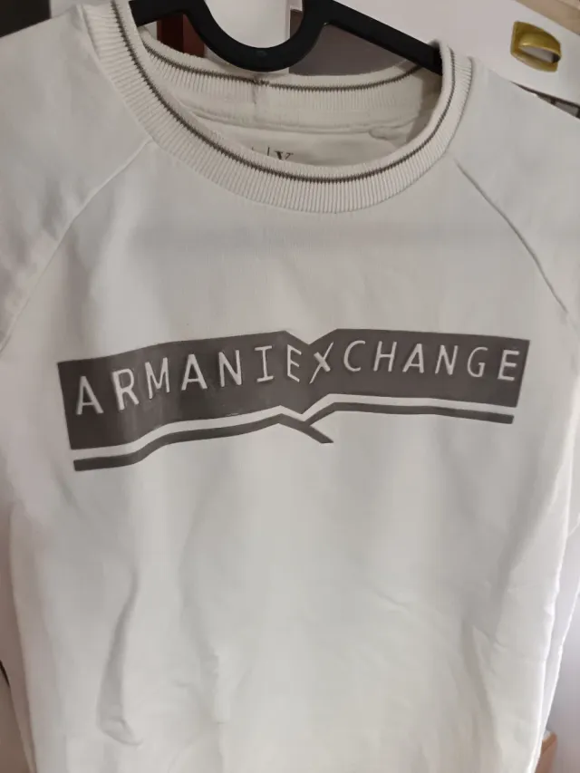 Camiseta Armani Exchange Blanca Talla S.
