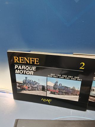 molti libri, Libro: Renfe 1 to 4 MOTOR PARK di MAF Editor (1993) + VIA ESTRECHA EN ESPAÑA