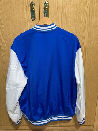 Chaqueta estilo universitario Chicago azul y blanc