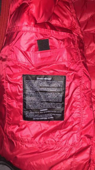 Giacca Blauer Rossa Trapuntata