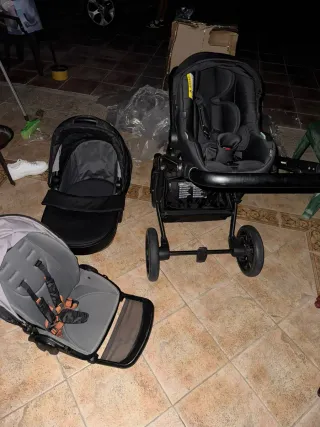 Carro de bebé 3 piezas