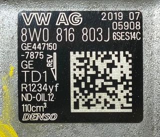 COMPRESOR AIRE ACONDICIONADO AUDI A4 AVANT (8WD)