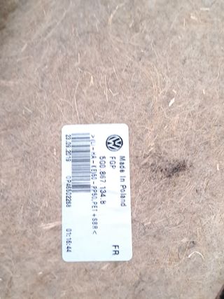 GUARNECIDO PUERTA DELANTERA DERECHA VOLKSWAGEN GOLF VIII LIM (2)