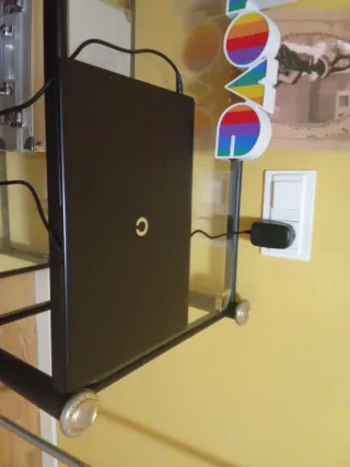 Ordenador portátil negro